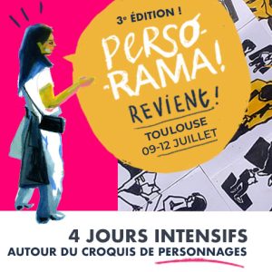annonce Persorama ! session 3 - 9-12 juillet 2026 - Olivia Marcus - Luc Perillat